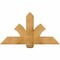 Ekena Millwork Redmond Rough Sawn Timber Gable Bracket, Western Red Cedar, 48"W x 26"H x 6"D x 6"F, 13/12 Pitch GBW048X26X0606RED00RWR - alternate 1